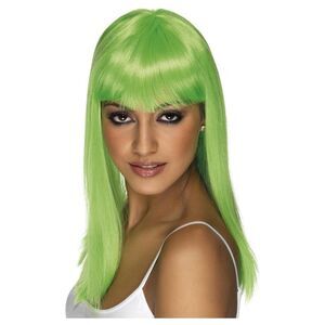 Smiffys Womens/Ladies Glamourama Wig / Neon Green